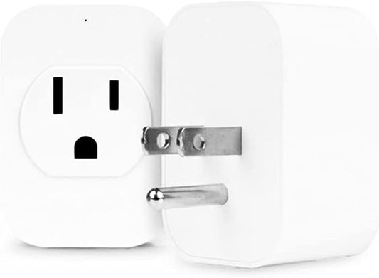 eco4life Smart Outlet, Mini WiFi Plug, Compatible with Alexa, Google Home, No Hub Needed, App Remote Control, Set Timer, UL Certified (3 Pack)