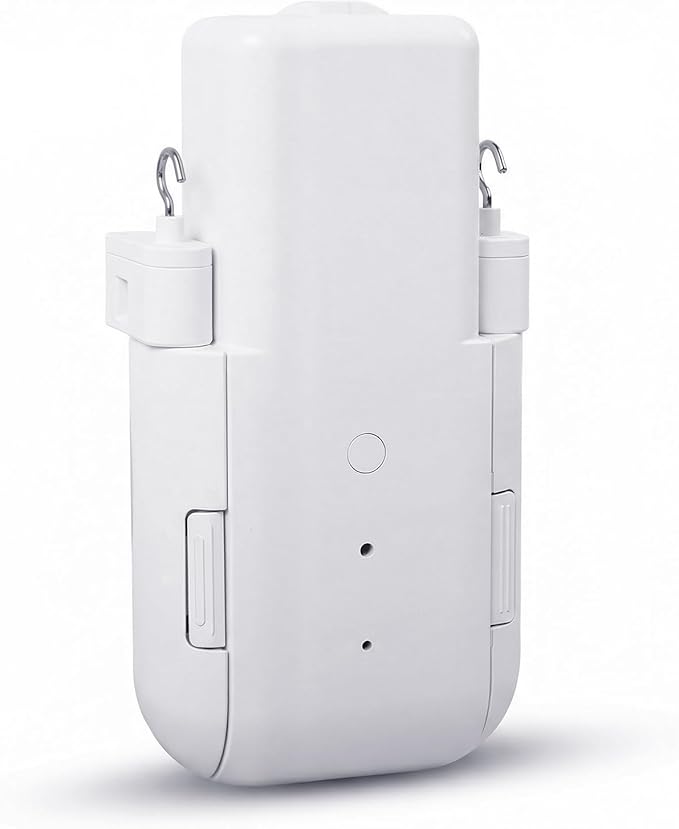 HOMIER Smart Automatic Curtain Opener with Remote Control Only, Upgraded High-Performance Motor, Curtain Robot Motor Suitable for Roman Rod, T-Shaped/U-Shaped Tracks