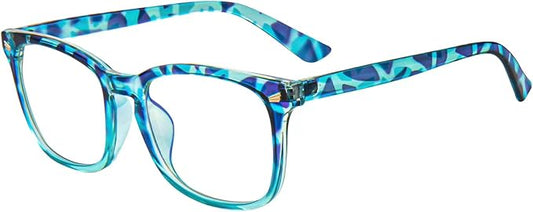 MAXJULI Blue Light Blocking Glasses,Computer Reading/Gaming/TV/Phones Glasses for Women Men(Blue Tortoise)