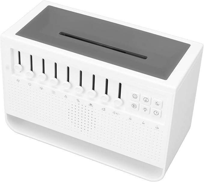 White Noise Flame Diffuser USB White Noise Simulation Flame Aromatherapy Machine Simulation Flame Aromatherapy Diffuser for Home Office ABS 200ml 850g