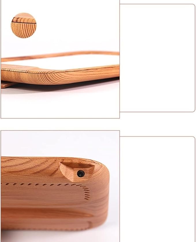 Wood Grain Light Therapy, 45000 Lux LED Light Box, with 3 Color Modes, 6 Brightness Levels & Stepless Dimming, Sunset Mode Timer Settings Function,Wood Grain