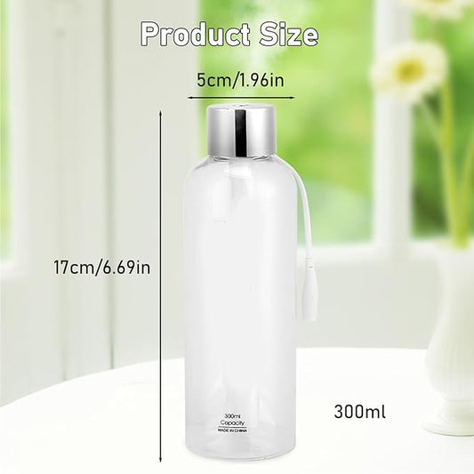 Milltrip Cool Mist Humidifier Portable Mini Humidifier, 300ml USB Water Bottle Humidifiers, Small Desktop Humidifiers for Bedroom Desk Car Travel Office Baby Home