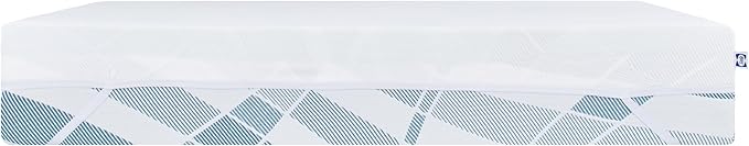 Sealy Dreamlife 2” Gel Memory Foam Full Mattress Topper with Cooling Cover, SealyComfort Gel Foam, SealyCool Stretch Knit Cover with Corner Straps