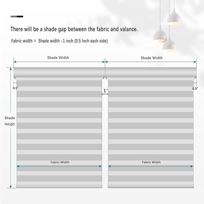 Changshade Smart Blinds Electric Shades for Indoor Windows, Automatic Motorized Zebra Roller Blinds Remote Control Custom Work with Alexa,Google Home,Apple Homekit,SmartThings,Light Filtering,Beige