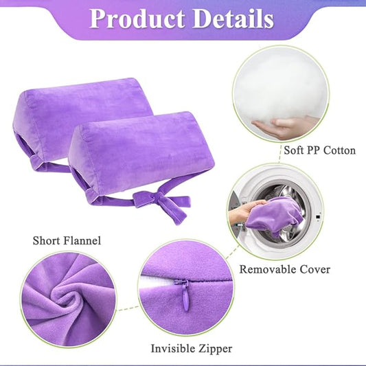 AOSSA Anti Aging Pillow for Women, Anti Wrinkle Face Beauty Pillow, Head Stabilizer, Back Sleep Training Face Up Head Positioning, Wrinkle Prevention for Face Post Surgery Support for Sleeping Upright