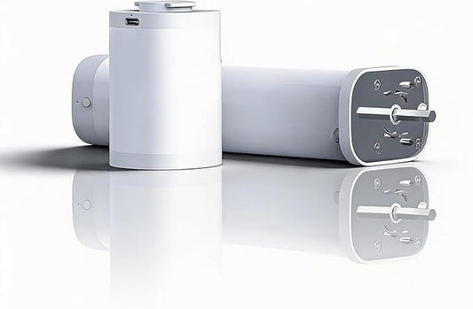 Zigbee Motor for Smart Curtain Track System, No Wiring Required, Automatic Ceiling Curtain Opener, Motorized Curtains with App, Voice, Remote Control, Compatible with Alexa,Google and Siri