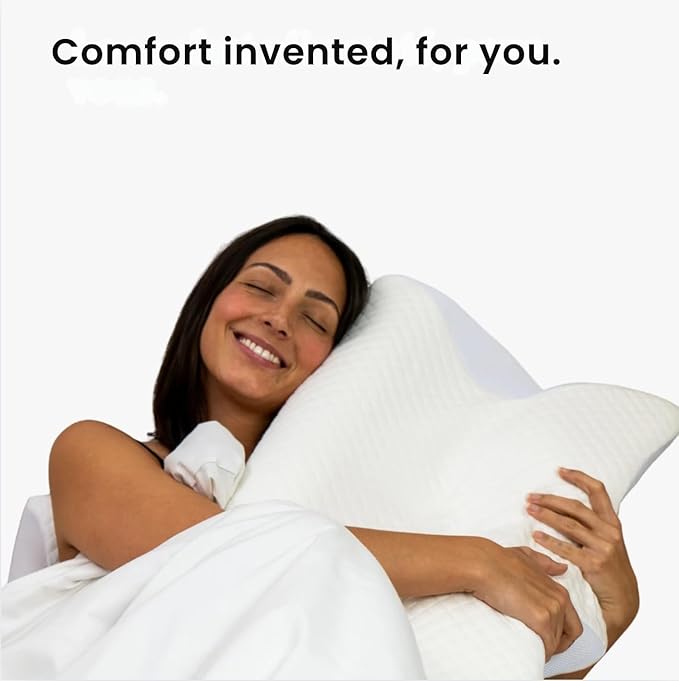 Neck Pillow Hospitality Collection, Cervical Neck Pillow for Neck Pain Relief, Support Your Head, Neck, Pine, Shoulders, Proper Alignment Ergonomic Pillows