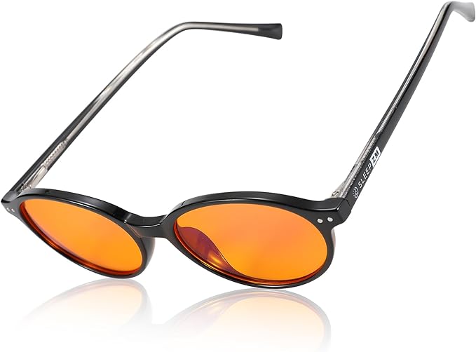 100% Blue Light Blocking Glasses - Better Sleep Anti Eye Strain Protection - Computer Gaming Women Men