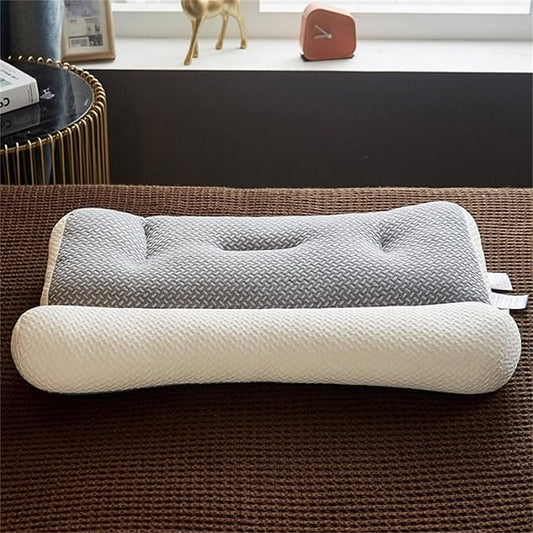Proease Pillows for Sleep Apnea, Proease Orthopedic Deep Sleep Pilloow, Pro Ease Sleep Apnea Pillow, Ergonomic Pillow for Neck and Shoulder, Proease Piillow for Side, Back, Stomach Sleepers (Grey)