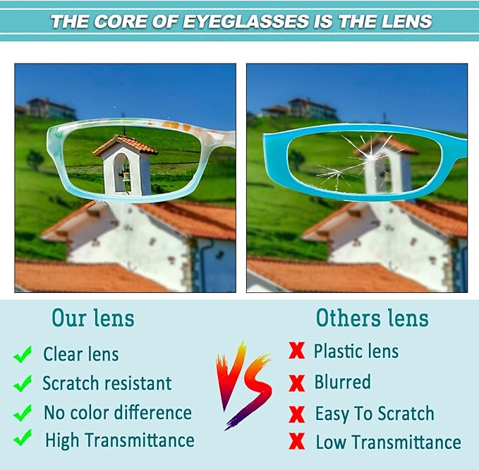 Kerecsen Reading Glasses 5 Pairs Fashion Ladies Readers Spring Hinge with Pattern Print Eyeglasses for Women (Mix Color -8, 3.50)