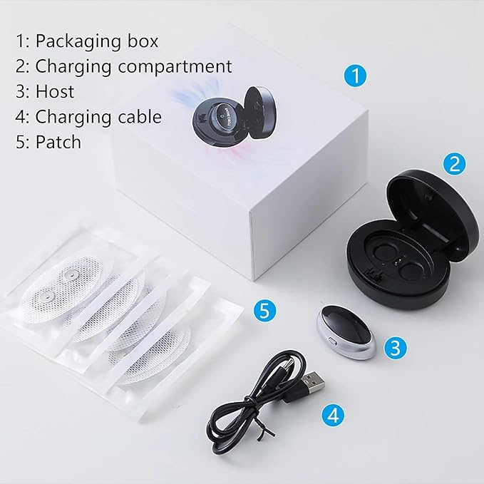 Anti-Snoring Aid - Portable 3-Speed Adjustable Device for Better Sleep, Comfortable & Easy to Use (Black)