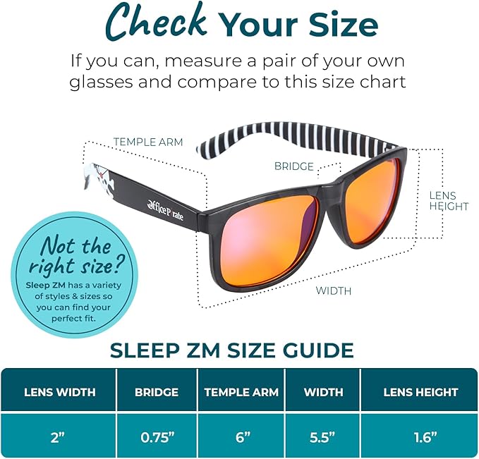 100% Blue Light Blocking Glasses - Better Sleep Anti Eye Strain Protection - Computer Gaming Women Men