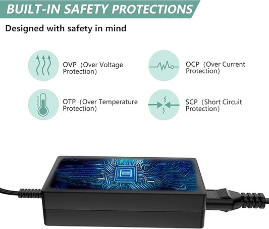 24V Charger Compatible with Hatch Restore 2 Wake Up Light Alarm Clock Compatible with Hatch Sunrise Alarm Clock Smart Light Sound Machine Power Cord Adapter