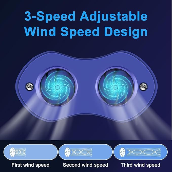 Anti Snoring Device - Mini SleepApnea Devices - Variable Anti Snoring Aid - Upgraded Stop Snoring Solution - Suitable for All Nose Shapes - Blue - P7