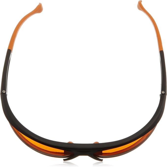 NoBlue Blue Light Blocking Safety Sunglasses for Sleep, Gaming & Screens – Amber Lenses Block 99.9% Blue & UV, ANSI Z87.1 Certified, Relieve Eye Strain & Support Deeper Sleep