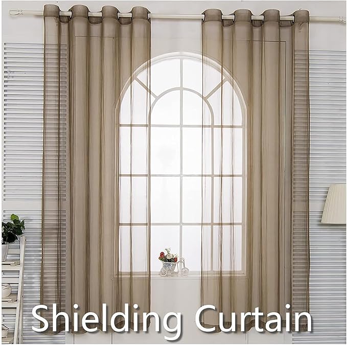 MekUk Faraday Fabric Fabric Faraday Radiation Shielding Fabric, for Making Anti Radiation Curtain,Bed Canopy,Cell Tower, Wi-Fi RFID Blocking Material(1.5X1m)