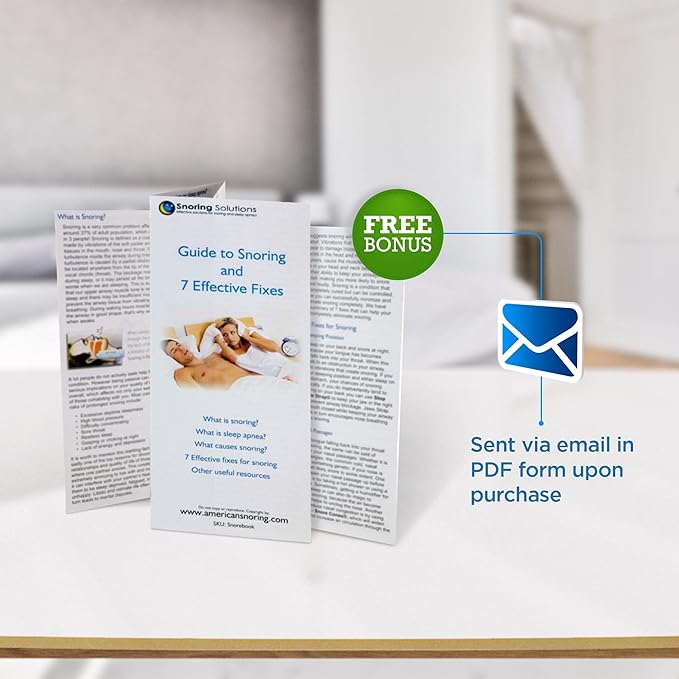 Stop Snoring T-Shirt - Most Comfortable Snoring Aid. Health Expert Recommended for Back Snorers! Eliminates Snoring by Adjusting Your Sleeping Position. Included: Guide to Snoring Ebook, White, M