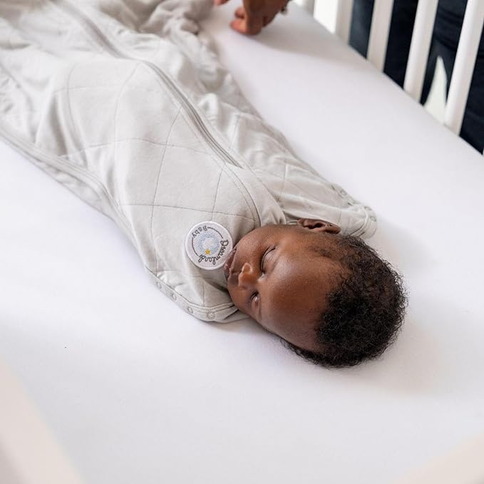 Dreamland Baby Bamboo Viscose Swaddle Blanket (0-6 months). 1.0 TOG Ultra Soft Swaddle Blanket w/Built in Band. 97% Viscose, 3% Spandex (Forest). Mom-Owned US Business, Premium Materials