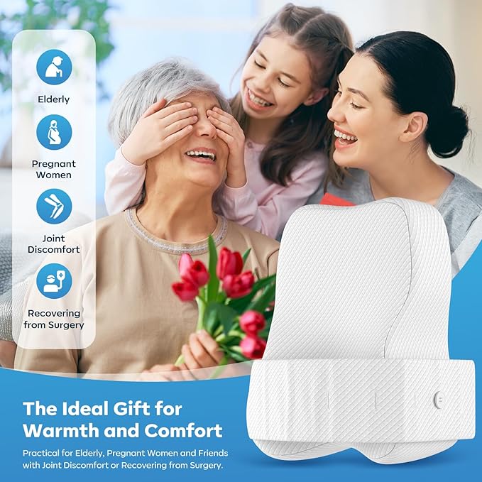 Knee Pillow for Side Sleeper with Adjustable Strap, Memory Foam Leg Support Cushion for Comfortable Sleep, Spine Alignment, and Relief of Sciatica, Back, Hip, Knee & Joint Pain