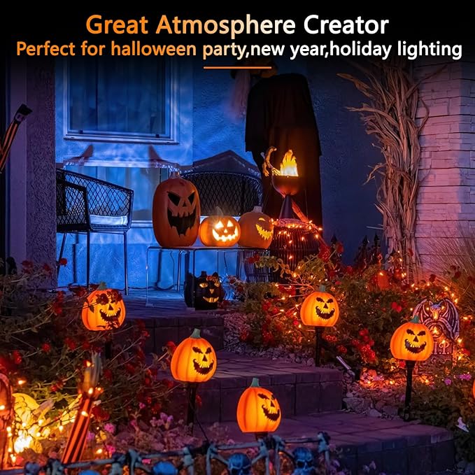 2 Pack A19 LED Orange Light Bulbs,120V E26 Halloween Orange LED Lights 9W Replace up to 100W, Dimmable Colored Light Bulbs for Porch, Home Lighting, Party Decoration, Holiday Lighting