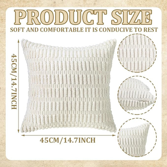 Novabright Weighted Pillow with Glass Bead 9lb Blue Tactile Sensory Throw Pillows Bead Filled Heavy Soft Versatile Stress Relief Cushion for Adults Comfort Relaxation Sleep Thoughtful Gift