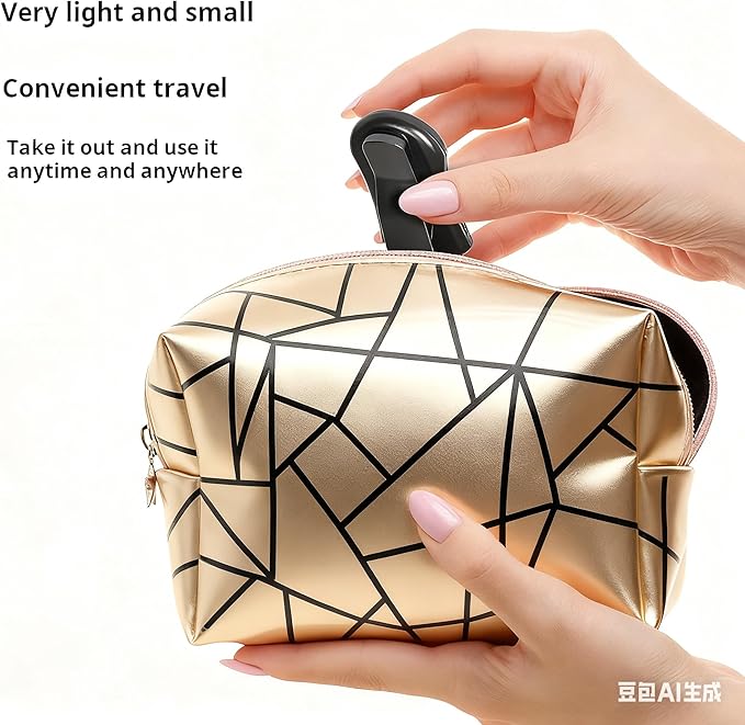 Rechargeable Reading Light, 10LED Beads with 3 Color Temperatures (3000K-6000K), Eye-Caring for Reading, Portable Book Clip Design + Non-Slip Base & 360° Flexible Gooseneck (White)