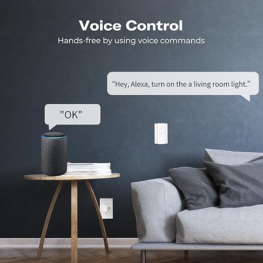 THIRDREALITY Zigbee Smart Switch (2 Pack),Toggle/Rocker,No Wiring Needed. Hub Required, Compatible with Echo Devices with Zigbee Hub Built-in,Home Assistant,Hubitat,SmartThings,Homey