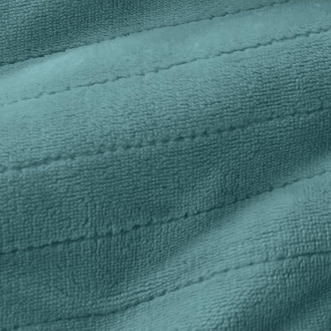 Bedsure Electric Blanket King Size - Dual Control Heated Blanket King Size, Fast Heating with 10 Time Settings & 10 Heat Settings, Warm Gifts for Women Grandma (100x90 inches, Teal)