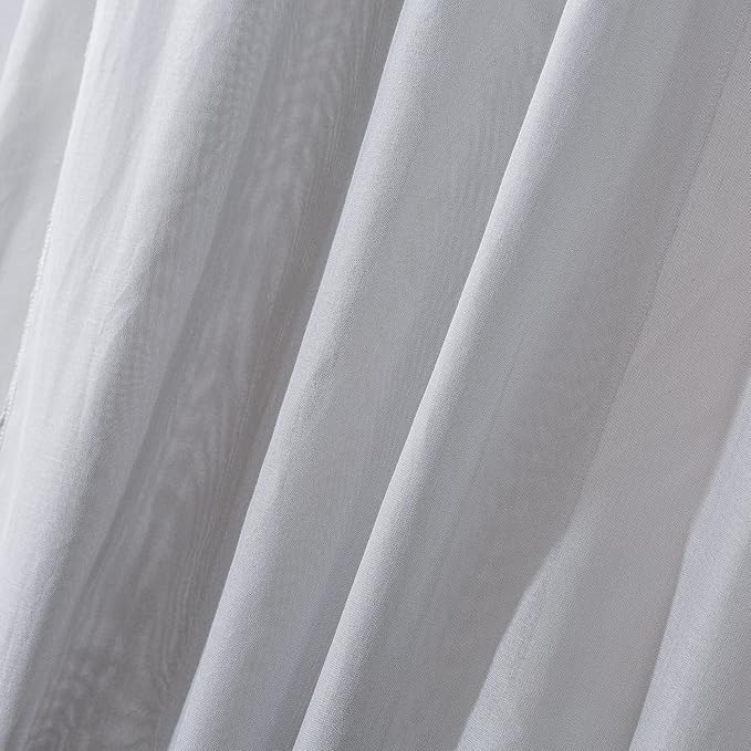 Silver Coated Mesh with Cotton Radiation Protection Canopy, EMF Shielding Bed Net (60x250x1200cm)