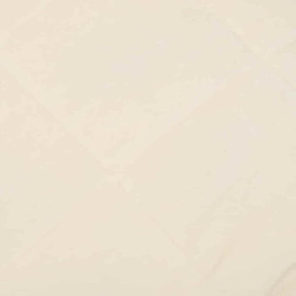 vidaXL Weighted Blanket in Light Cream - Breathable, Durable Fabric, Filling for Optimal Comfort, Ideal for Better Sleep