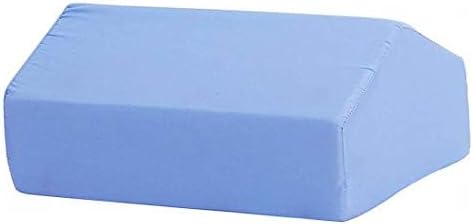 Therapist's Choice® Elevating Leg Rest Cushion Foam Pillow, Helpful for Knee and Leg Pain, 17 x 10 x 6 inches, Blue