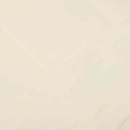 vidaXL Weighted Blanket 78.7"x78.7" - Comfort Sleep Aid, Light Cream Duvet Filled with Glass Beads, Soft Polyester Fabric, Even Weight Distribution