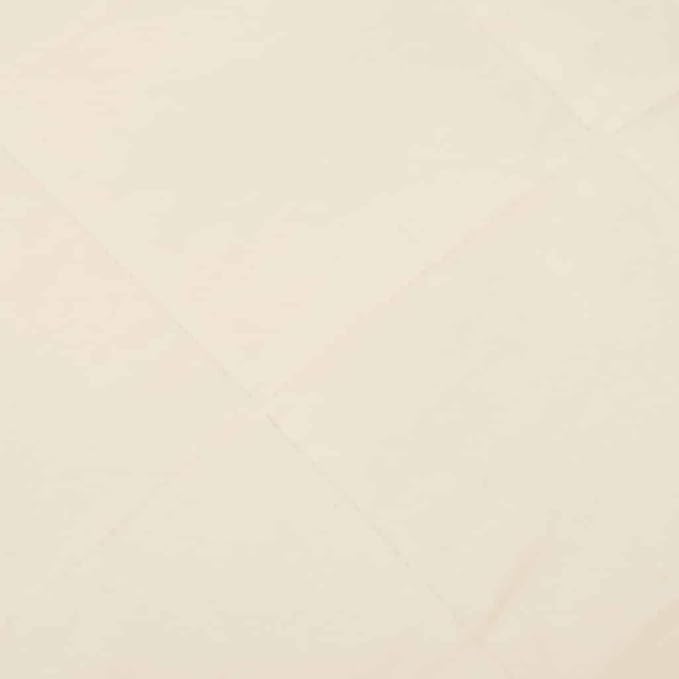 vidaXL Brushed Polyester Microfiber Weighted Blanket Light Cream - Comfy Sleep Aid, 54.3'' x 78.7'' Filled Bedding, Perfect for Bedroom or Lounge Area