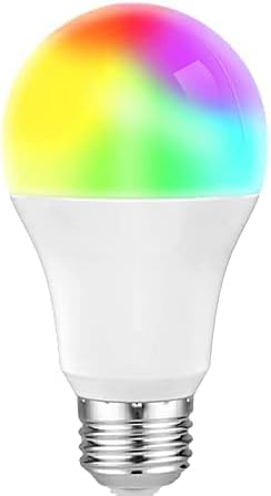 Tuya WiFi RGBCW &CCT E27 Smart Bulb Compatible with Alexa,Google Assistant,SmartThings Voice Control 9W