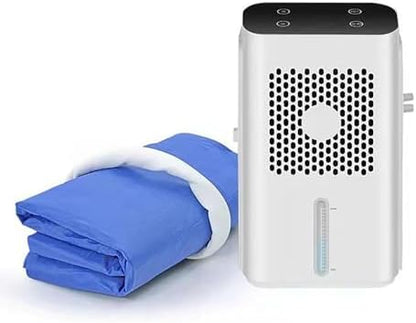 Cooling Mattress Topper – Bed Cooling System for Hot Sleepers, Water-Cooled Mattress Pad, Summer Sleep Relief, Night Sweats Solution, 66x55in Cooling Mattress Pad