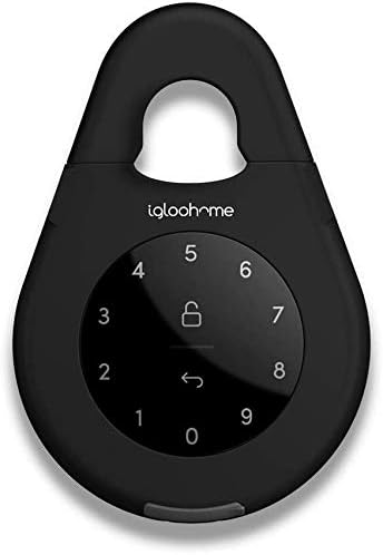 igloohome Keybox 3 Smart Lock Box, Large Key Safe w/Airbnb Sync (iOS/Android) – Remotely Generate Bluetooth-Keys & Pin Codes Without Internet