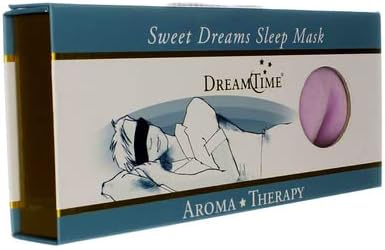 DreamTime Sweet Dreams Sleep Mask, Lavender Velvet