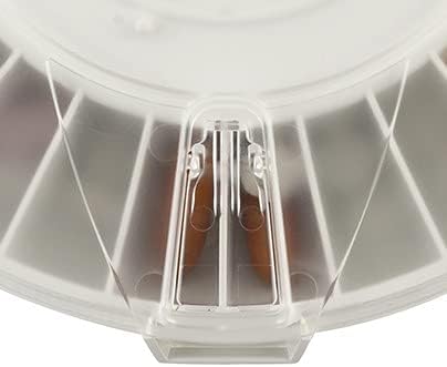 e-Pill MedTime Pro - Secure Locked Automatic Pill Dispenser with Clear Lid for Easy Monitoring and Reliable Medication Management