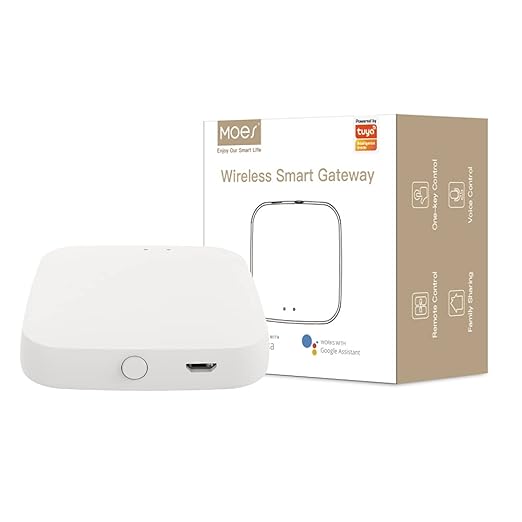 Add MOES FingerBot Tuya Bluetooth Hub Link FingerBot to Wi-Fi (Support 2.4GHz) Compatible with Alexa, Google Home, IFTTT and Timmer Control. One Gateway Can Connect Multiple FingerBots