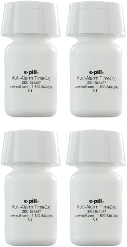 e-Pill TimeCap – Smart Pill Bottle Cap with Last Opened Time Stamp & Up to 24 Daily Alarms (4)