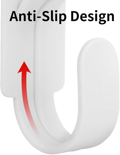 2PCS CPAP Hose Holder for Apnea Sleep Machine, Compatible with Resmed Airfit F40/Bipap/Evora Full Face Mask & Tube, Anti-Unhook, Avoid C-Pap Hose Tangle Portable Travel, Cleaner&Sanitizing Supplies