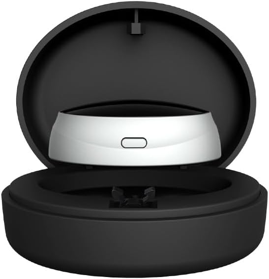 Compact Wireless Charging Case, Black，Electric Sleep Apnea Device, Good Sleep,Type C Rechargeable, Portable, Throat Pulse Stop Snoring Device,Electric Snoring Corrector