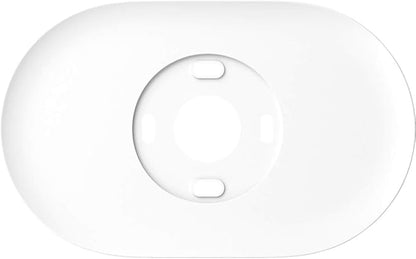 Google Nest Thermostat - Smart Thermostat for Home - Programmable WiFi Thermostat - Snow - GA01334-US Bundle with Matching Google Nest Thermostat Trim Kit Wall Mount Plate GA01837-US