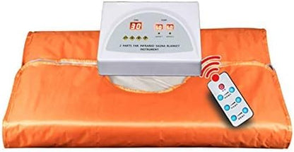 Elitzia Body Shaper Weight Loss Sauna Thermal Heating Blanket 8 Types Options ETPQ016 (Orange Smart Type)