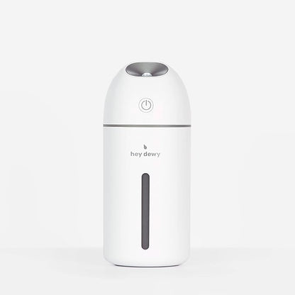 Hey Dewy Wireless, Rechargeable, Self-Care, Skin-Nourishing, Hydrating, Portable Cool Mist Humidifier (Pearl)