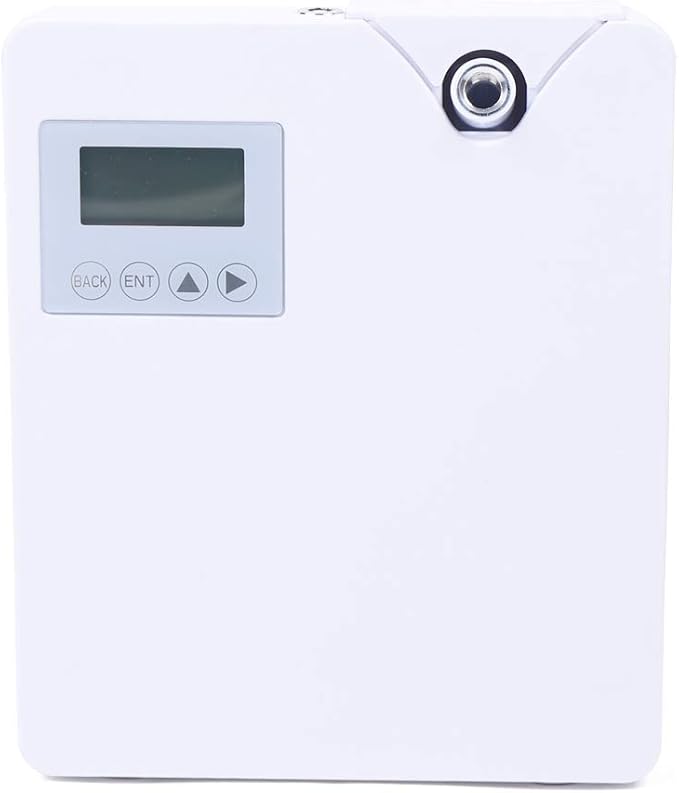 Smart HVAC Scent Diffuser, 7.5W 300ml WiFi Cold Air Diffuser Machine Waterless Commercial Air Nebulizing Diffusion System 10594-14125 cu.ft Coverage for Home, Hotel, Office, Large Room