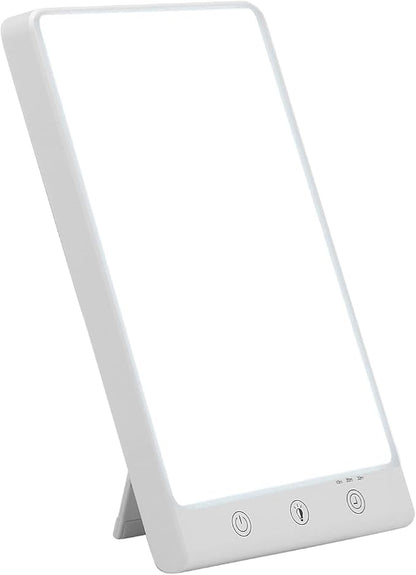 Enjoy Home R.S. UV-Free LED Light Therapy Lamp, Bright White Light with 10,000 Lux, Adjustable Brightness Timer Function