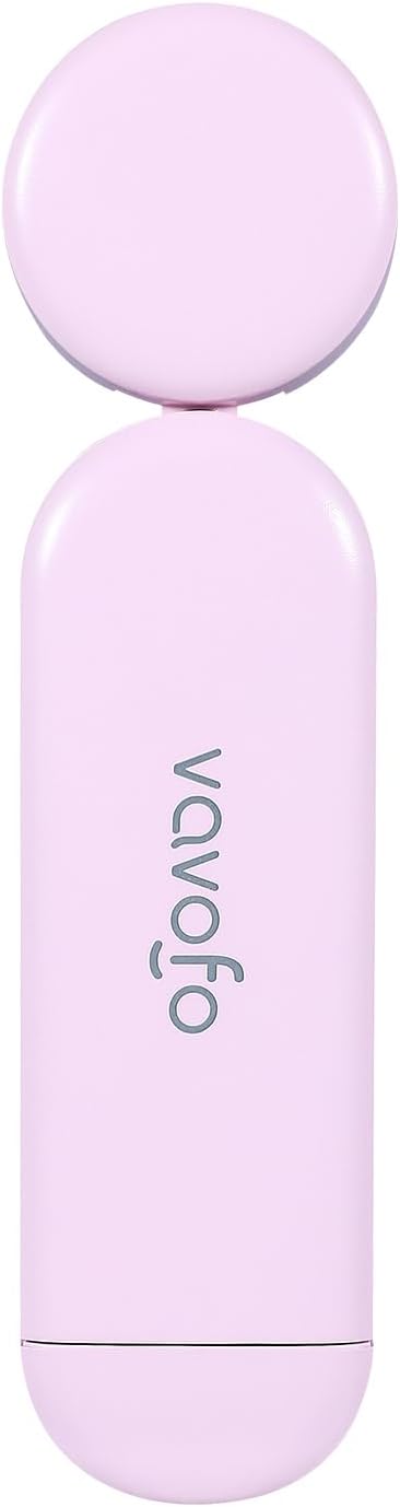 VAVOFO USB Rechargeable Book Light, Blue Light Blocking, Amber Light Clip On Bookmark Shaped Reading Light, Eye Care 6 LEDs Book Light for Bookworms Reading in Bed with 9 Lighting Modes (Pink Purple)