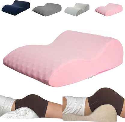 Bumpy Cuddles Pillow, 45° Multi Position Comfort Memory Foam Pillows, Couple Deep Position Support Pillow, Ergonomic Posture Support for Spinal, Ideal for Sitting & Lying (Pink)