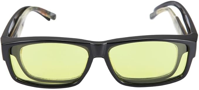 100% Fitover Blue Light Blocking Glasses - Better Sleep Eye Strain Protection - Computer Gaming Women Men